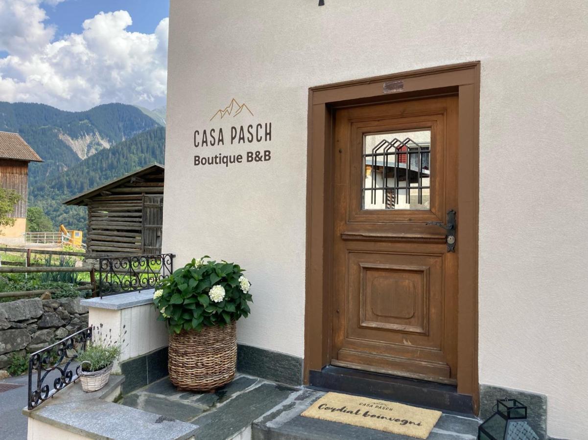 Casa Pasch - Boutique Bed And Breakfast In Cumpadials Sumvitg 외부 사진